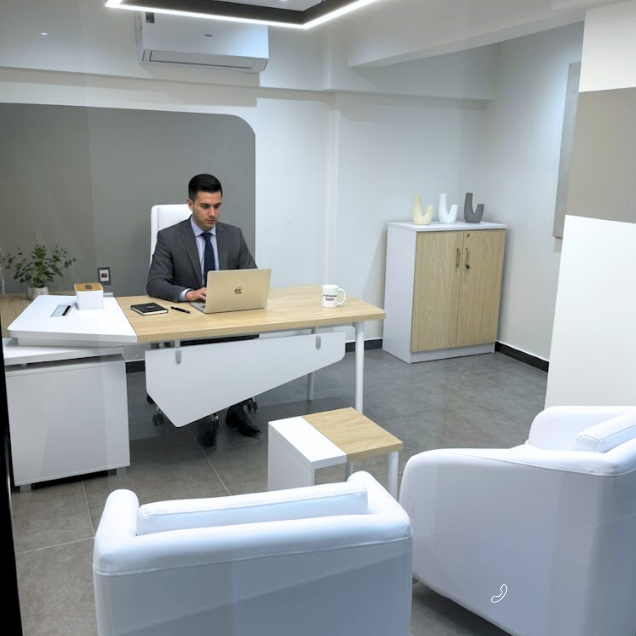 Private office environment operated through Business Hive under Deal N' Run